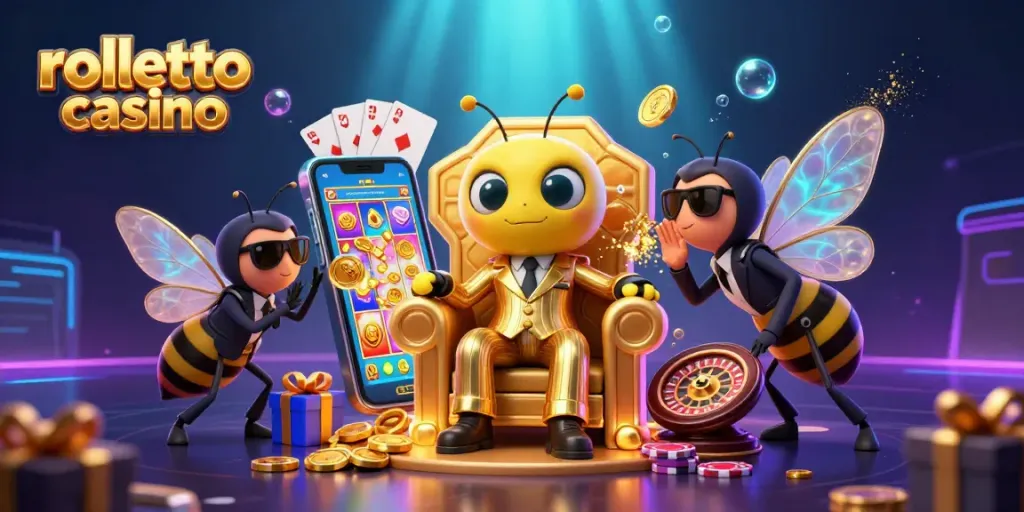 Experience the thrill of roaring jackpots at Rolletto Casino with vibrant slot games and dynamic bonuses.