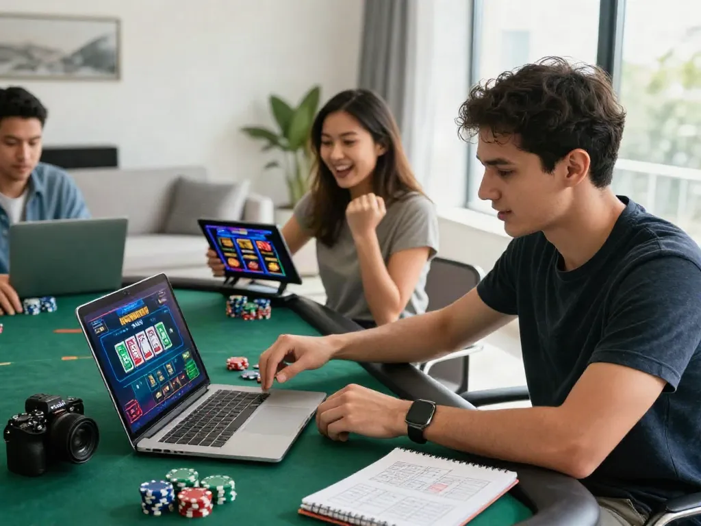 Exciting gaming scene at http://tx88-onl.net/ with players enjoying live casino games and interactive slots.