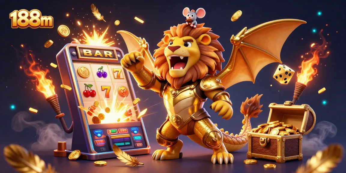 Play 188m and experience massive jackpots with thrilling 3D casino elements!